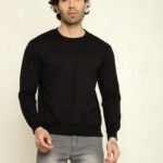 Absqura Solid Sweatshirt Black