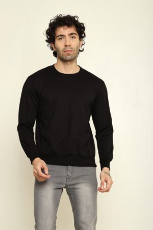 Absqura Solid Sweatshirt Black