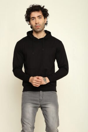 Absqura Hooded Black Sweatshirt